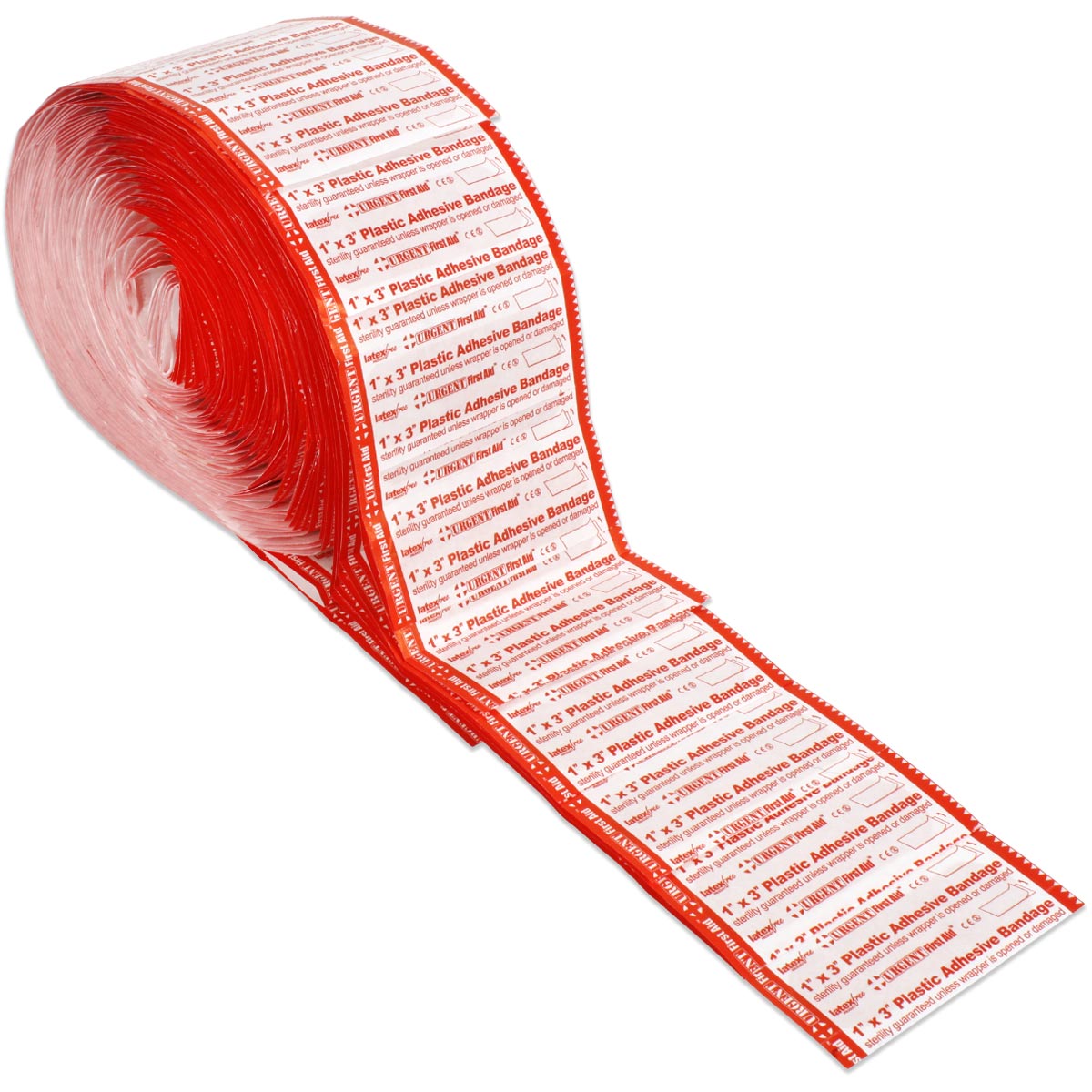 1,000 Adhesive Bandage, 1" x 3" Plastic Strips - Image 4