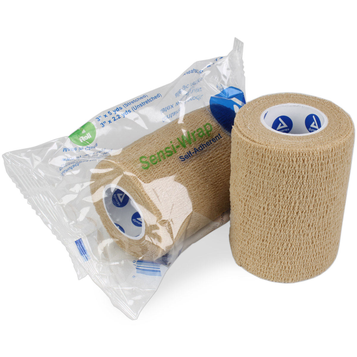 Sensi Wrap, Self-Adherent - 3" x 5 yds, Tan, 1 each - Image 2