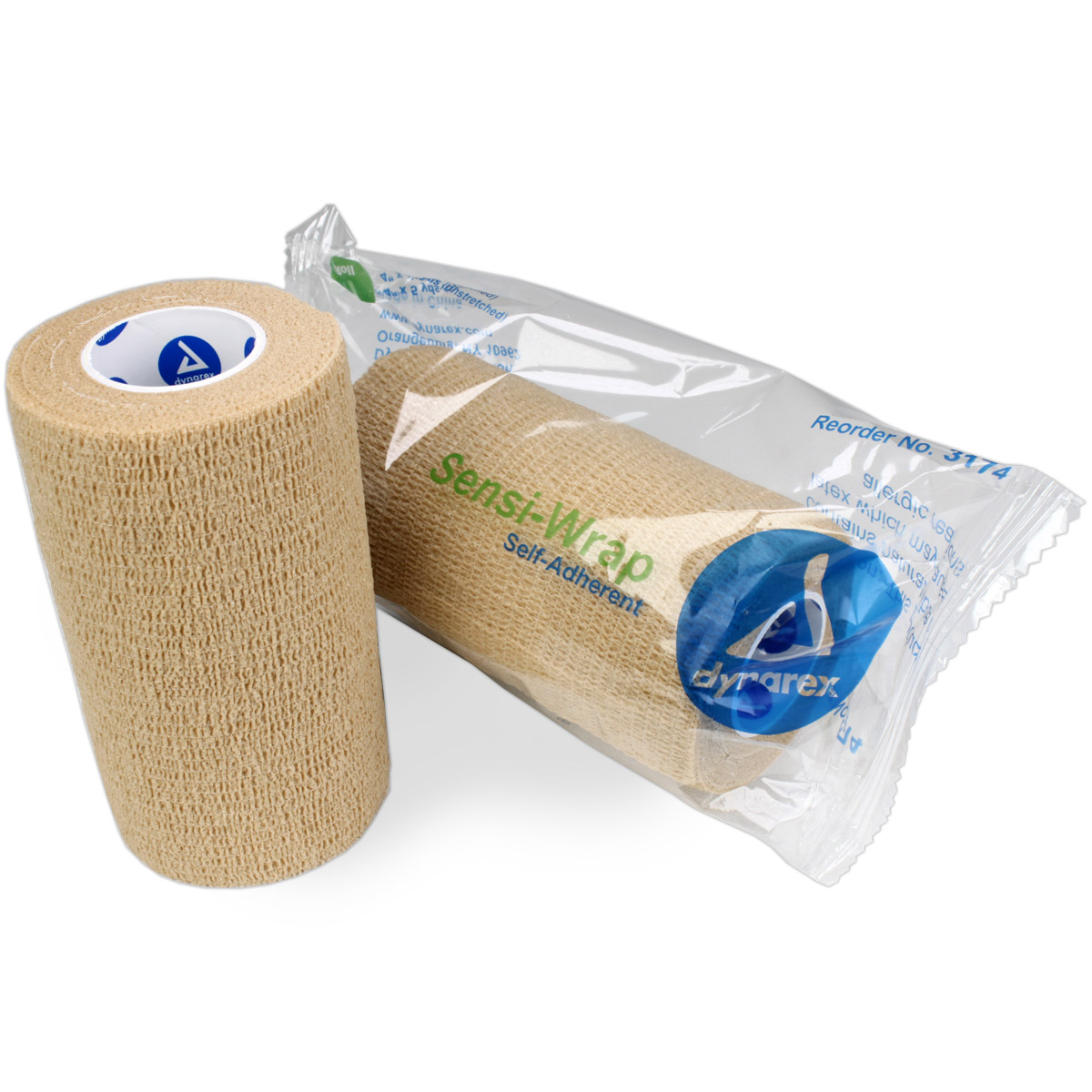 Sensi Wrap, Self-Adherent - 4" x 5 yds, Tan, 1 each - Image 2