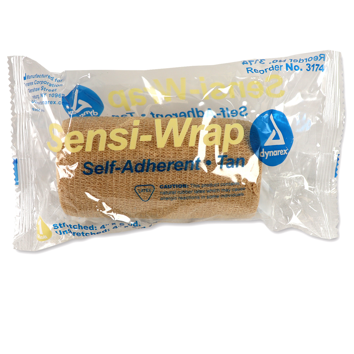 Sensi Wrap, Self-Adherent - 4" x 5 yds, Tan, 1 each - Image 6