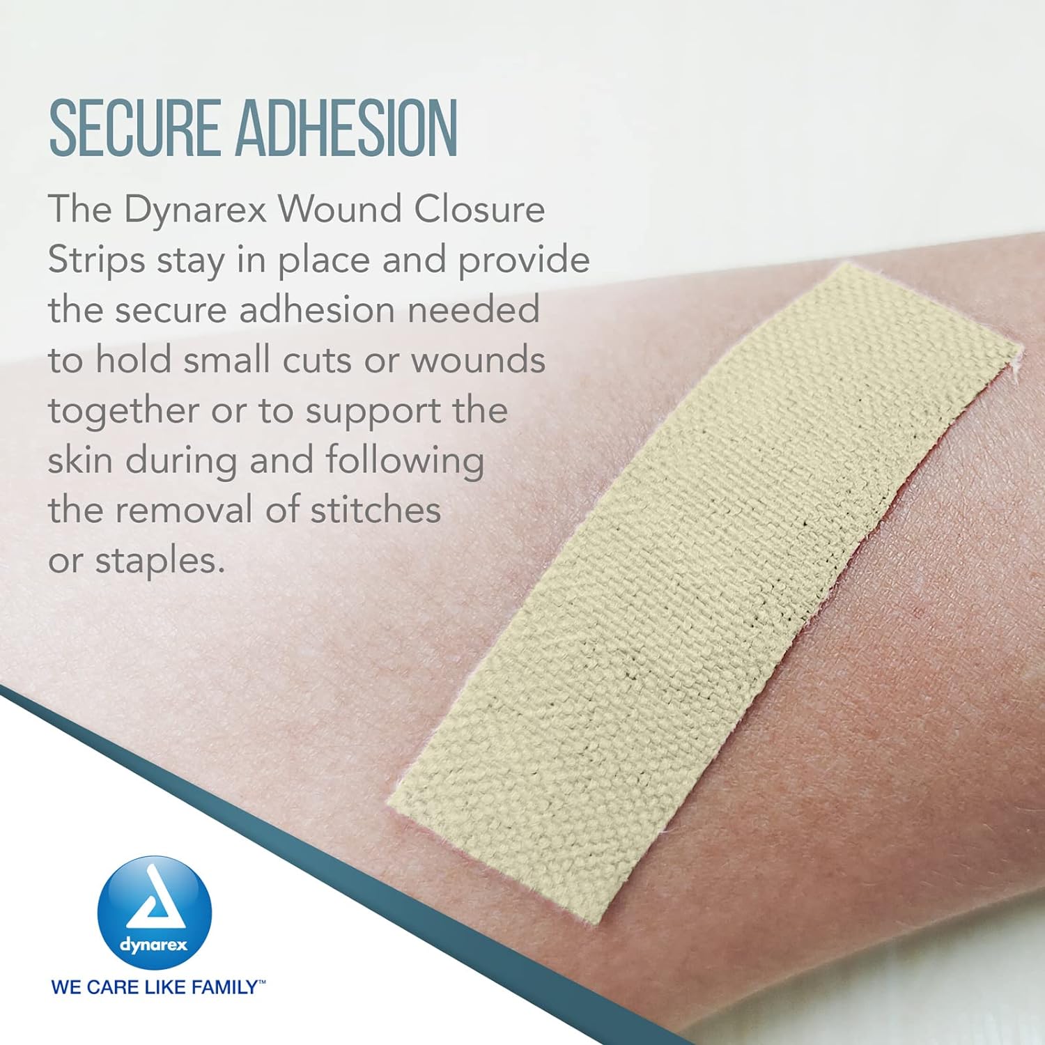 1/4" x 3" SecureStrip Adhesive Wound Closures, 3 per pouch - Image 5