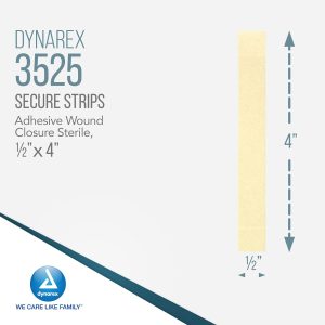 Alternative view of 1/2" x 4" SecureStrip Adhesive Wound Closures, 6 per pouch