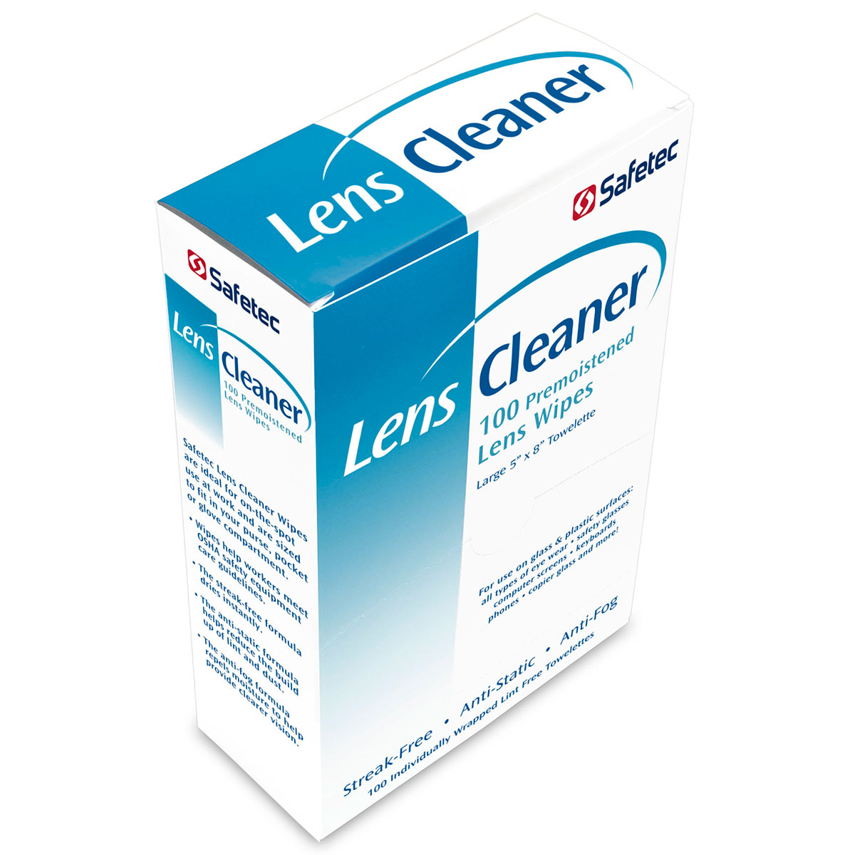 Lens Cleaner Wipes, 100 per box - Image 13