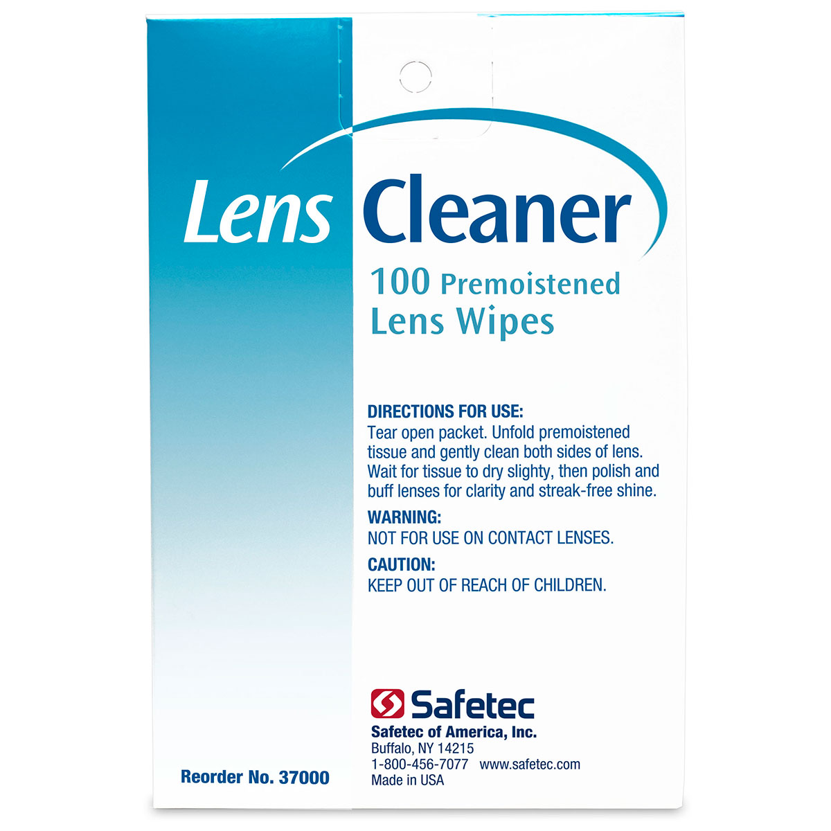 Lens Cleaner Wipes, 100 per box - Image 14