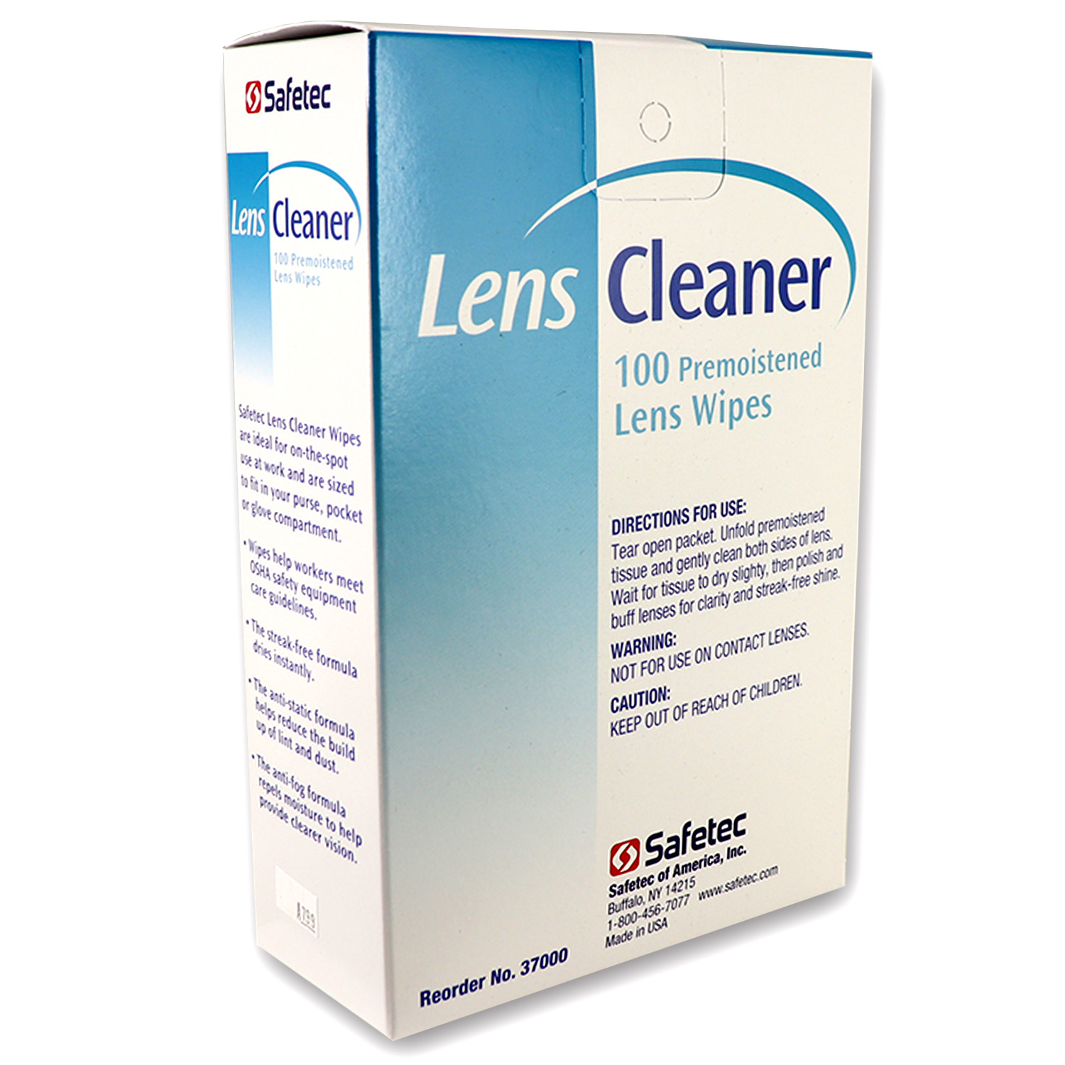 Lens Cleaner Wipes, 100 per box - Image 16