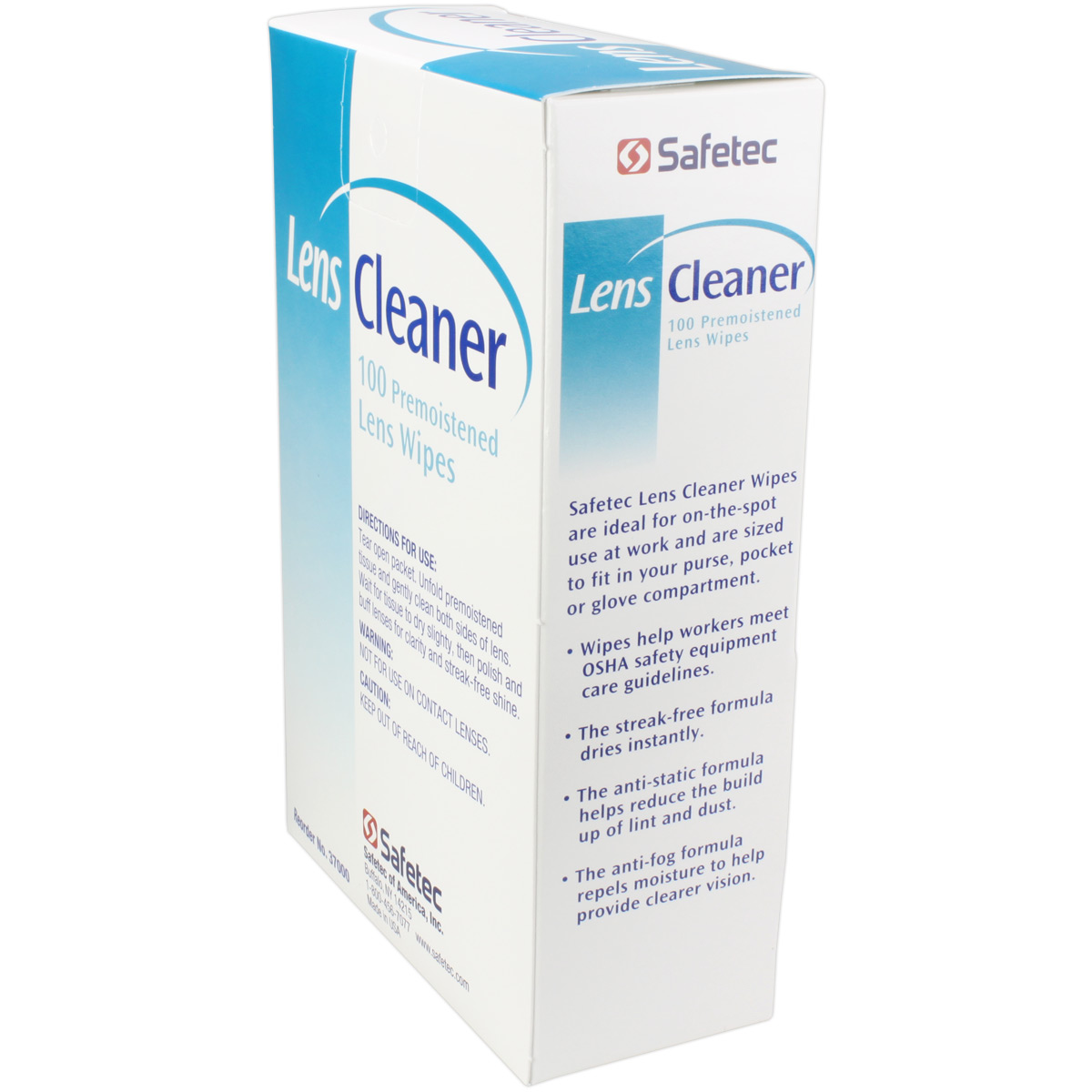 Lens Cleaner Wipes, 100 per box - Image 3