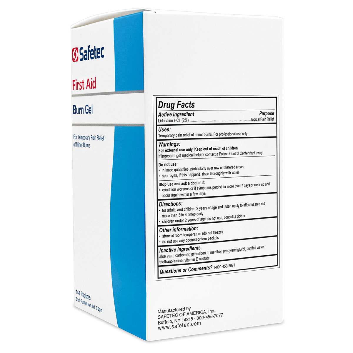 Burn Gel, .9gm Pouch, 144 per box - Image 5