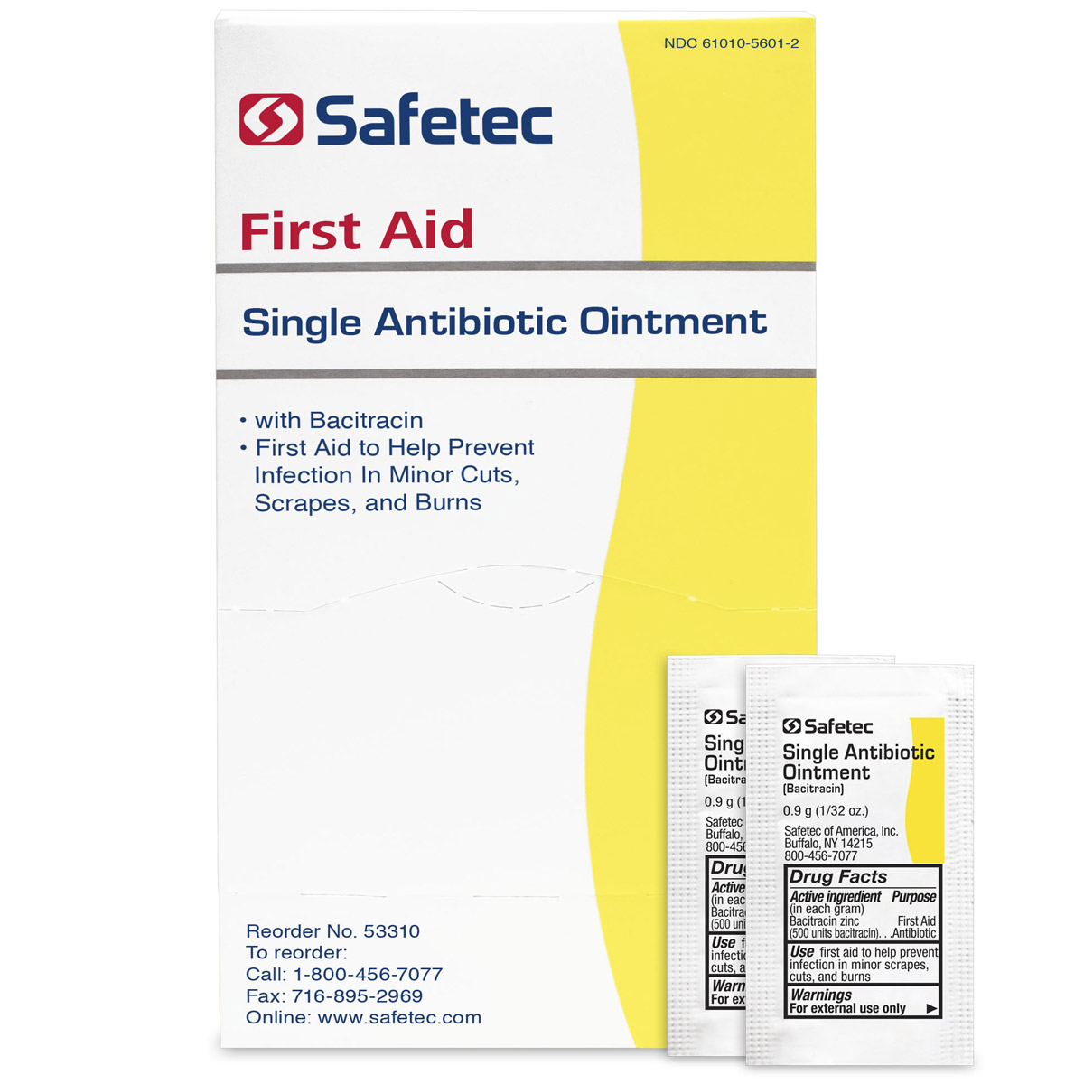 Single Antibiotic (Bacitracin) .9gm. Pouch, 144 per box - Image 9