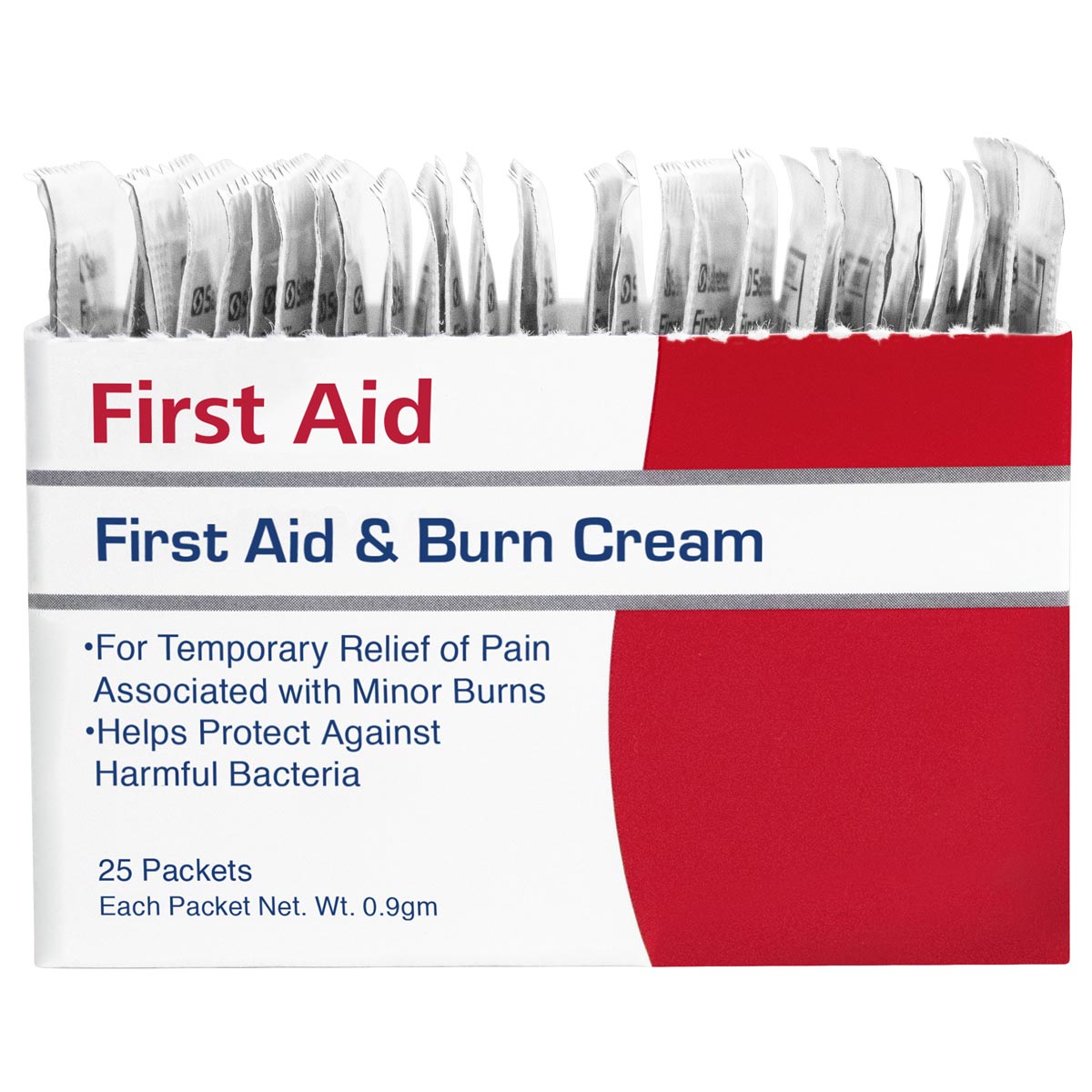 First Aid & Burn Cream .9gm. Pouch, 25 per box - Image 5