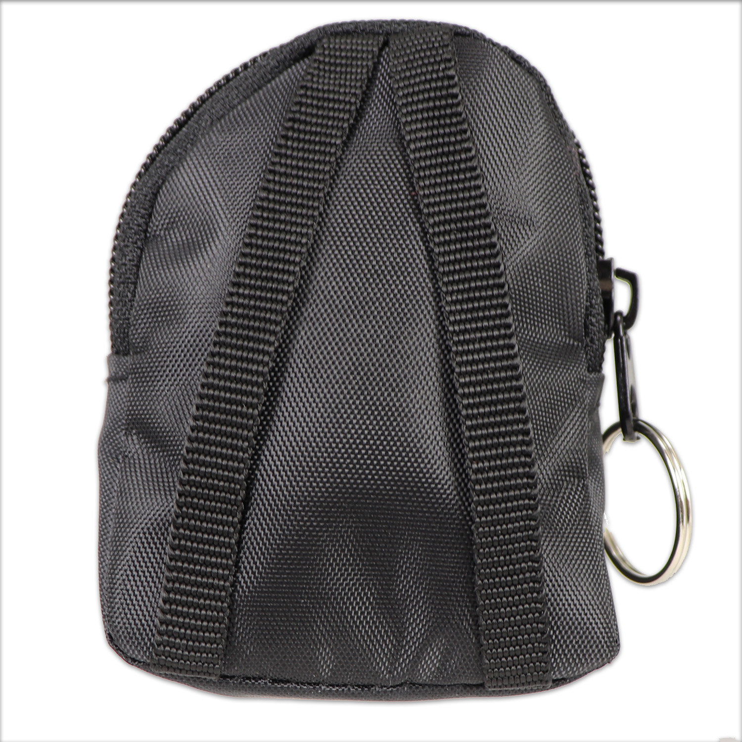 CPR Black Beltloop Keychain Backpack with Faceshield, Gloves, and Cleansing Wipes - Image 2