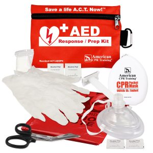 Alternative view of AED Response Prep Kit