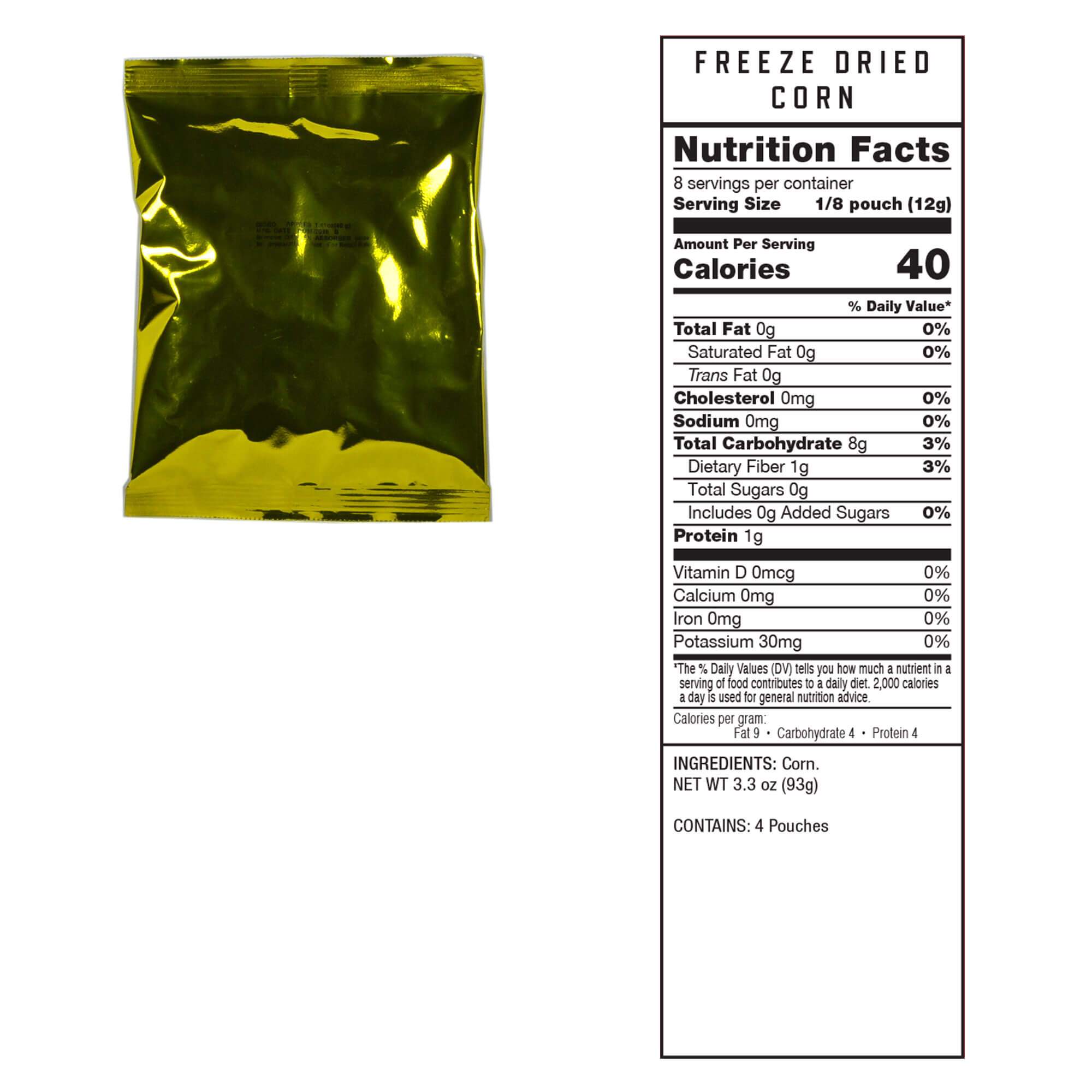 120 Serving Freeze Dried Vegetable Bucket - Image 4