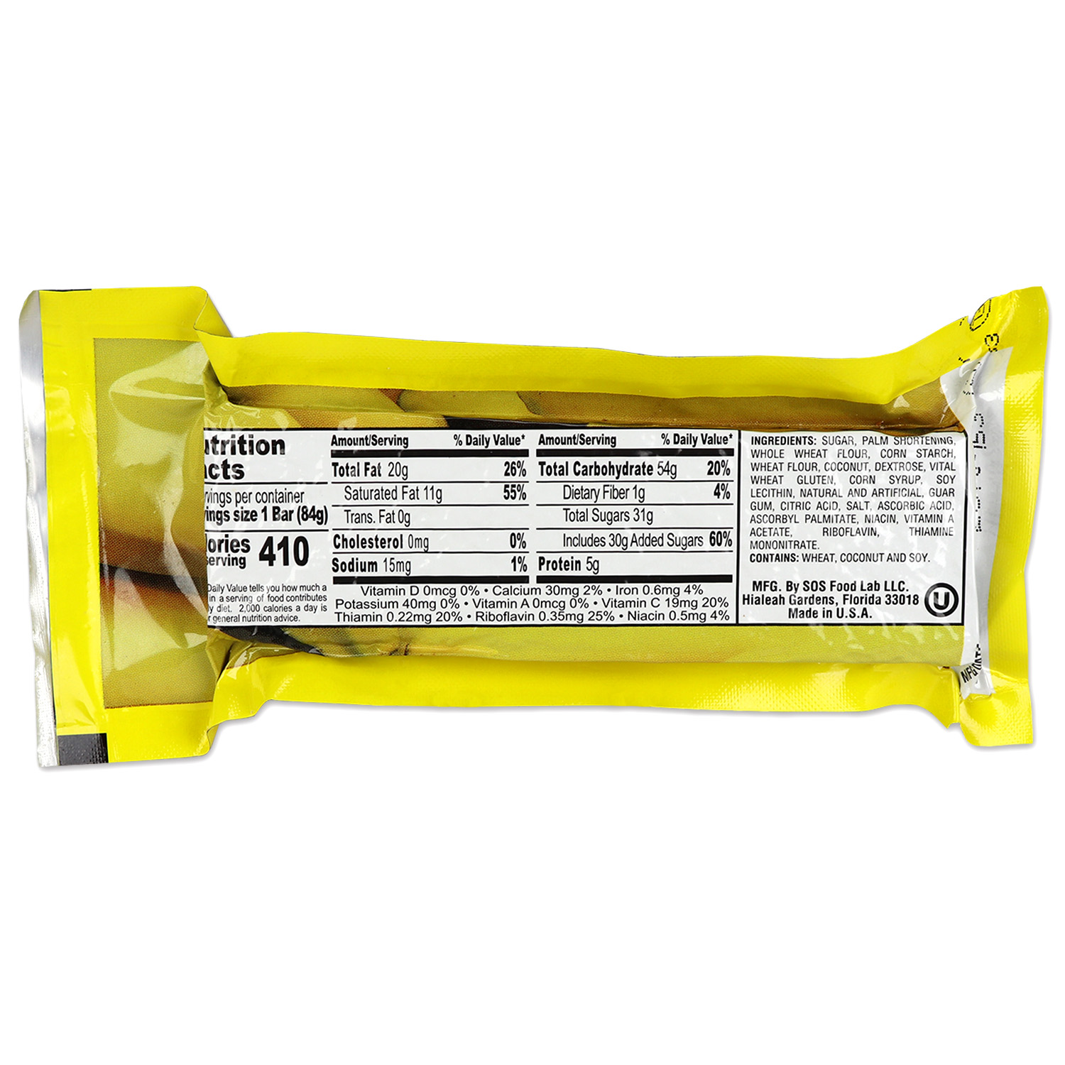 Millennium Energy Bar (Banana), 400 Calories - Image 2
