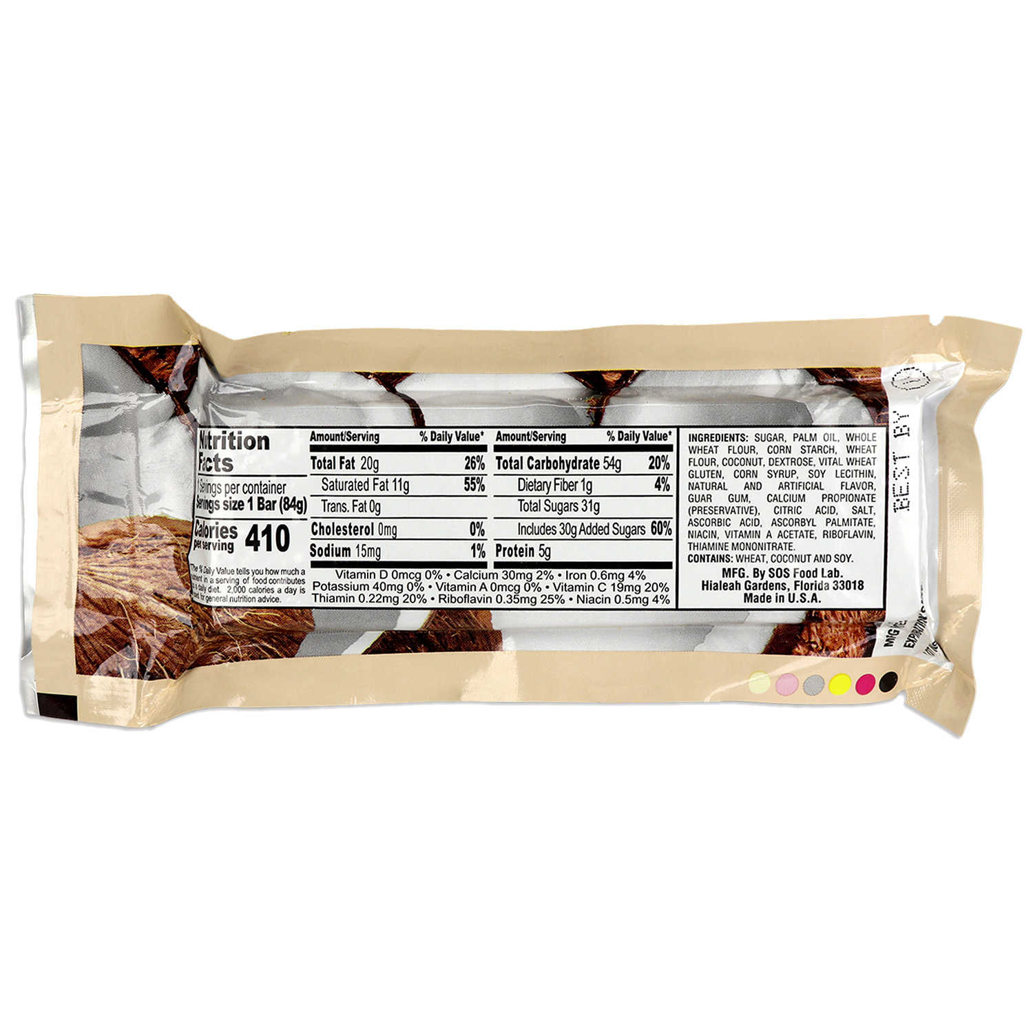 Millennium Energy Bar (Coconut), 400 Calories - Image 3