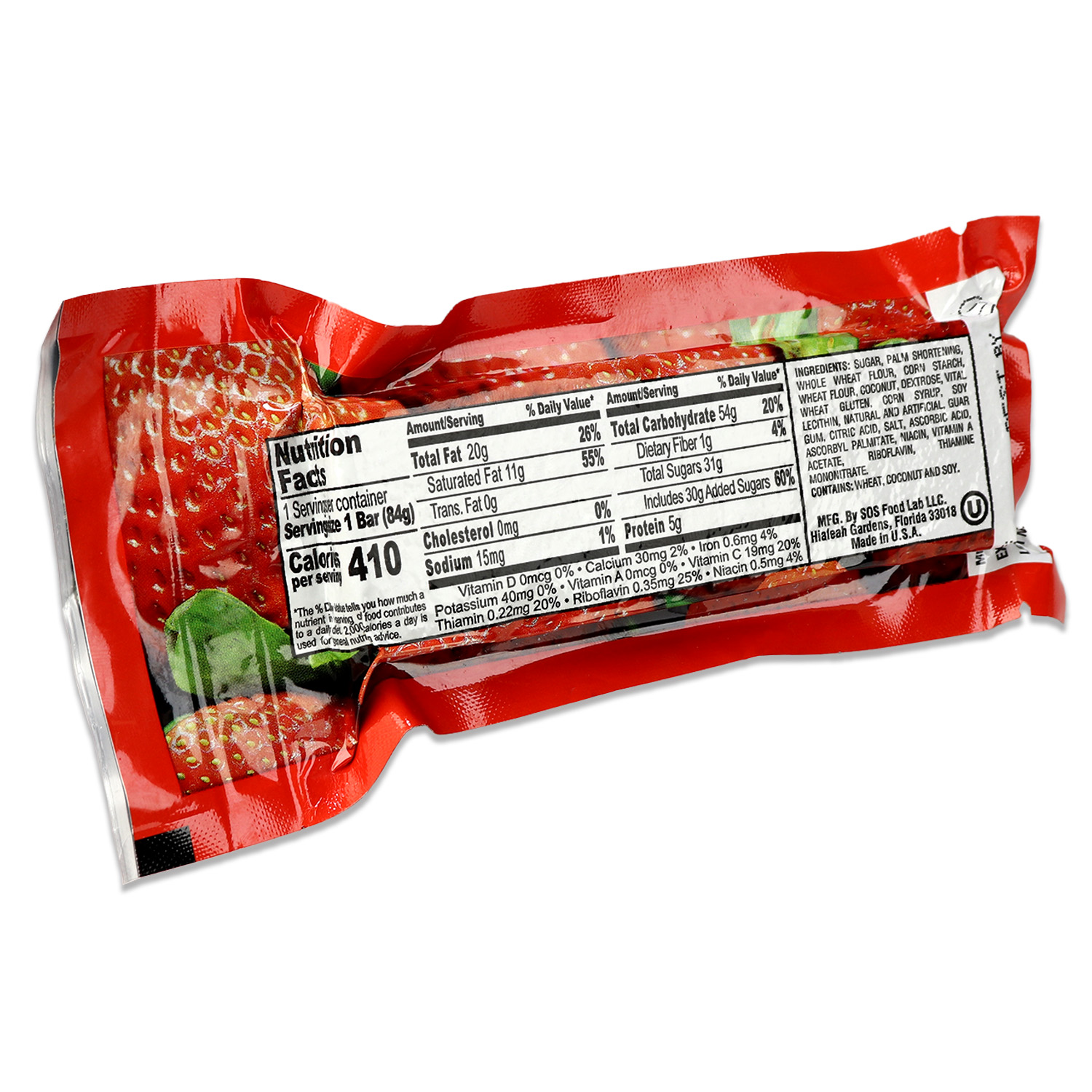 Millennium Energy Bar (Strawberry), 400 Calories - Image 3