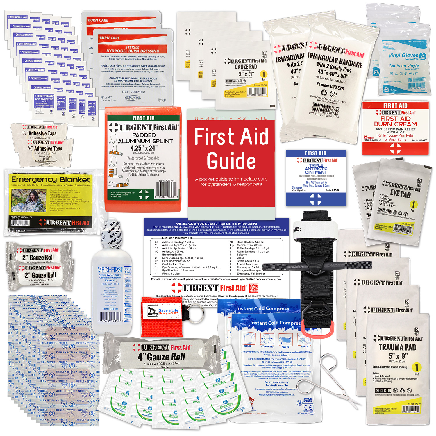 Guardian 25-50 Person First Aid Kit - Plastic - Image 2