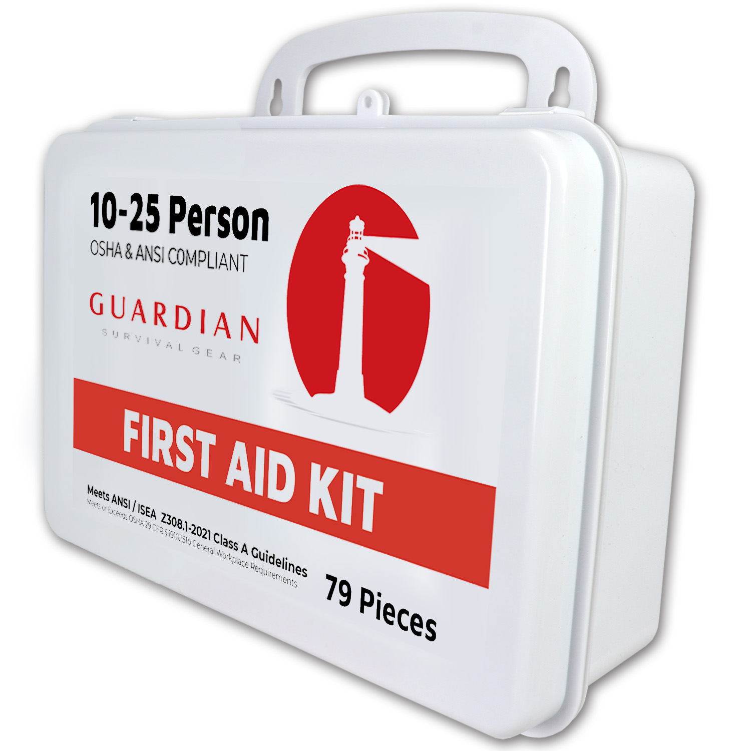 Guardian 10-25 Person First Aid Kit - Plastic - Image 5