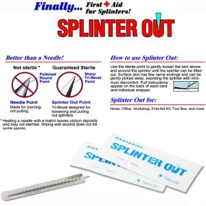 Alternative view of Splinter-Out, 10 pack