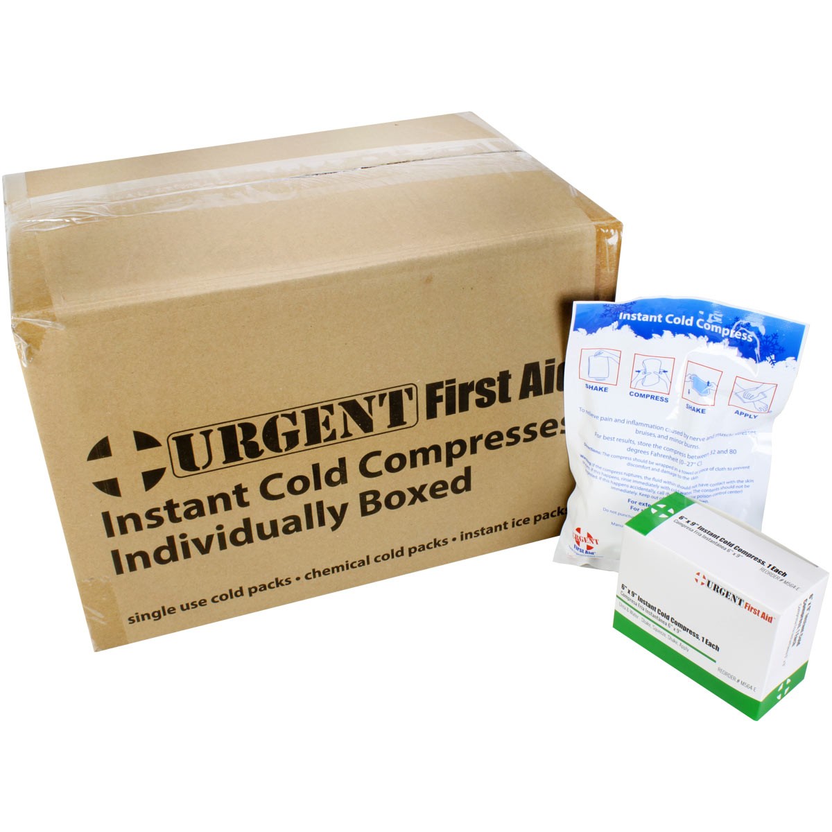 6" x 9" Instant Cold Compress, Boxed - 32 per case - Image 4