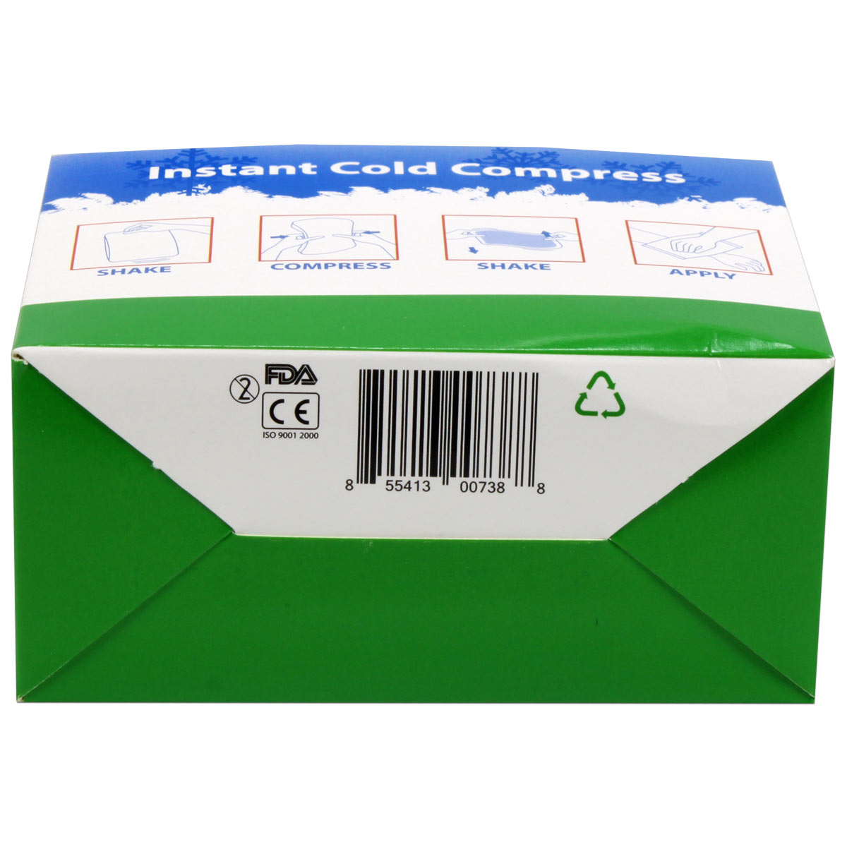 6" x 9" Instant Cold Compress, Boxed - 32 per case - Image 9