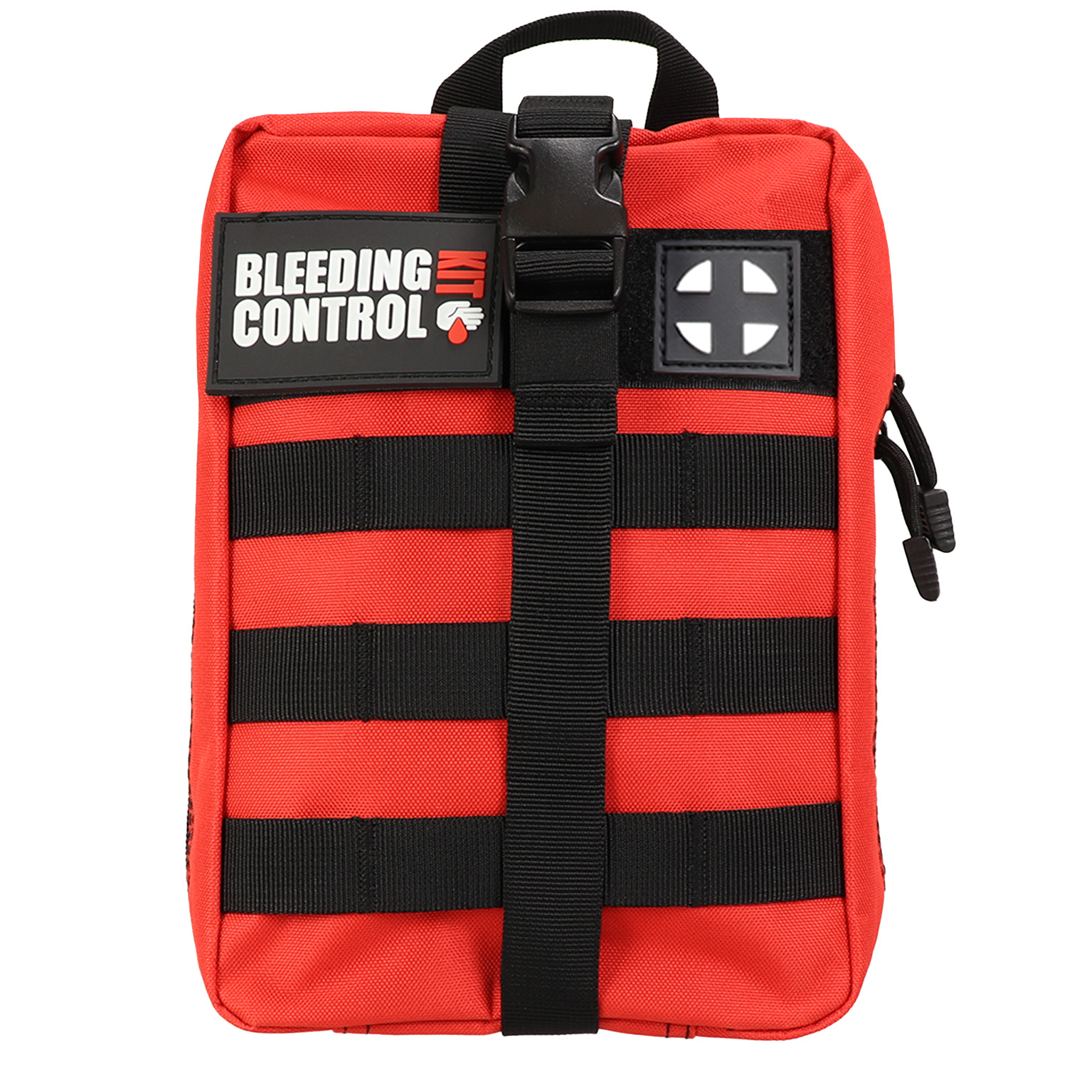 Personal Bleeding Control Kit, Red Molle Bag - Stop the Bleed Kit - Image 7