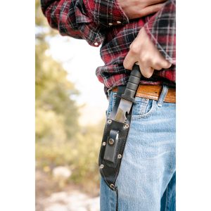 Alternative view of Survival Knife Set with Sheath