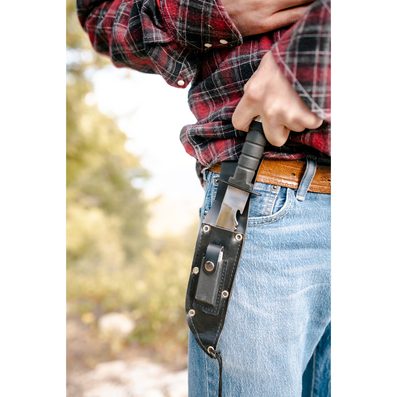 Survival Knife Set with Sheath - Image 2
