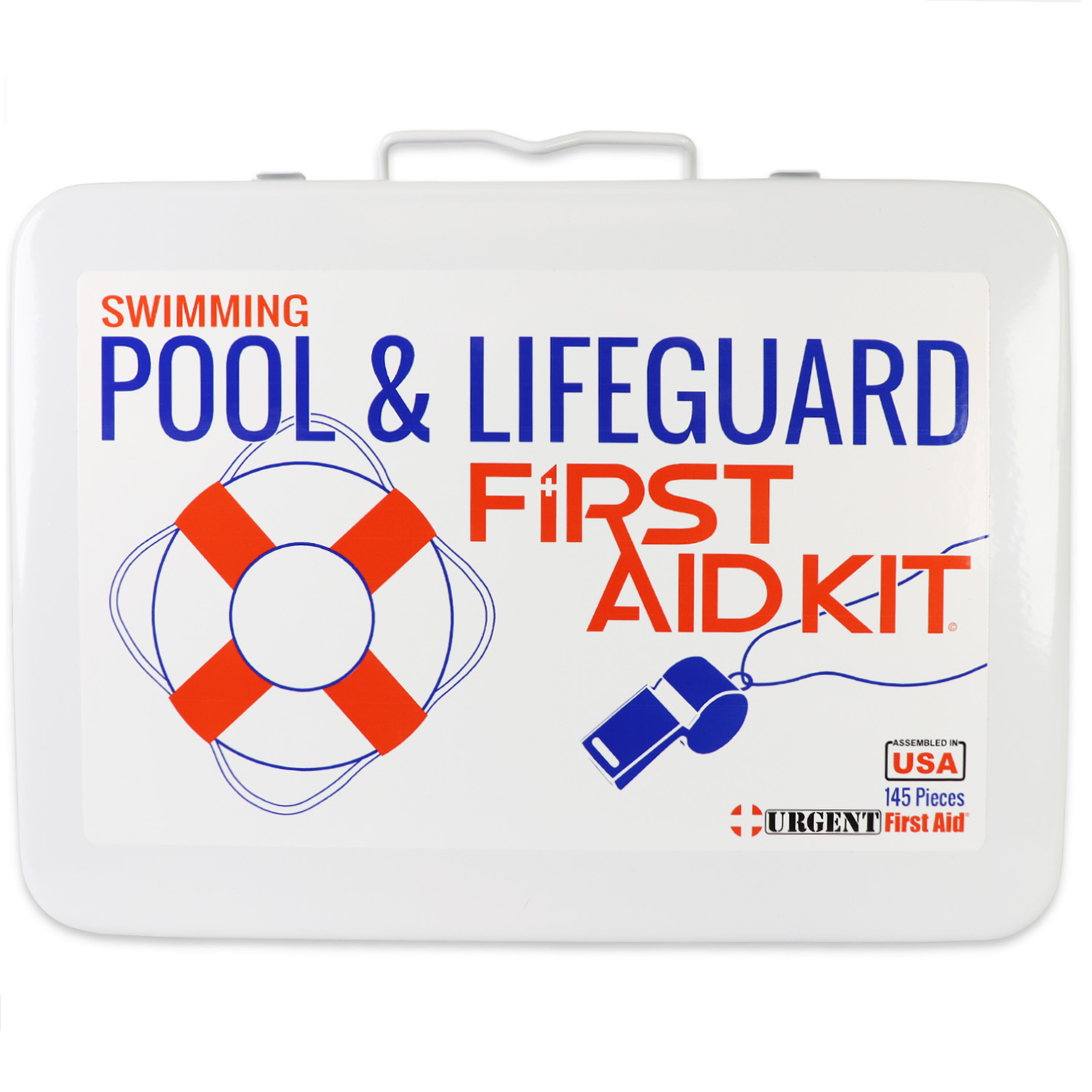 Swimming Pool & Lifeguard First Aid Kit - Metal - Image 3