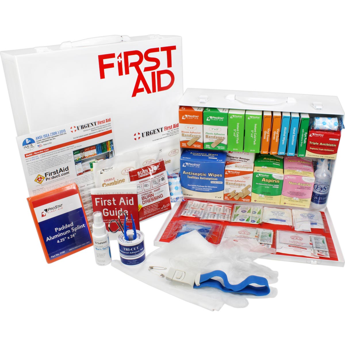 2-Shelf ANSI B+ First Aid Cabinet - Image 2