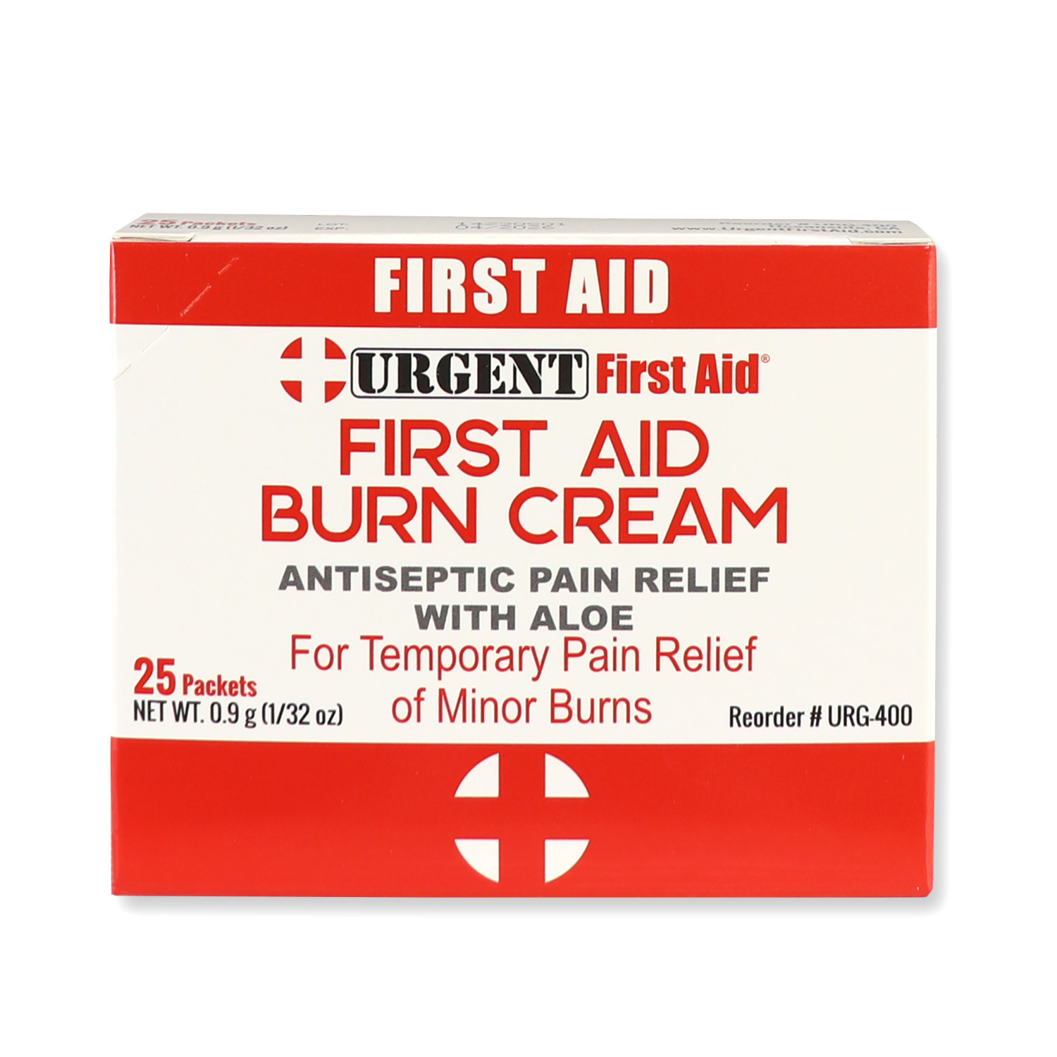 First Aid and Burn Cream .9gram, 25 Packets Per Box - Image 11