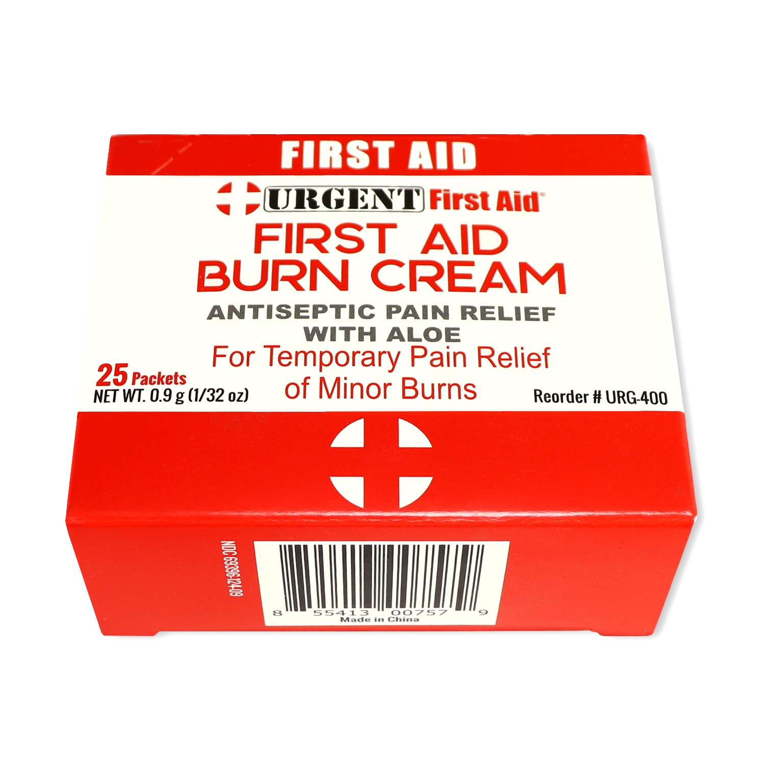 First Aid and Burn Cream .9gram, 25 Packets Per Box - Image 2