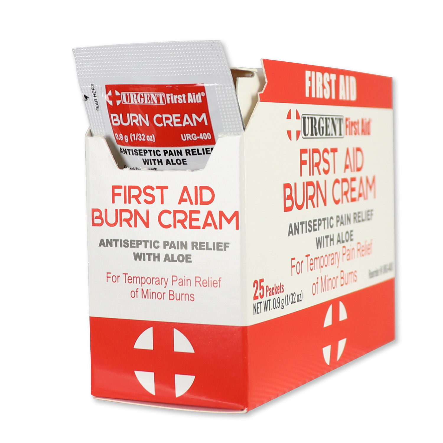 First Aid and Burn Cream .9gram, 25 Packets Per Box - Image 5