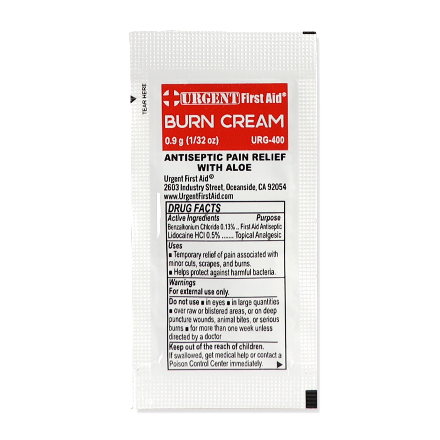 First Aid and Burn Cream .9gram, 25 Packets Per Box - Image 6
