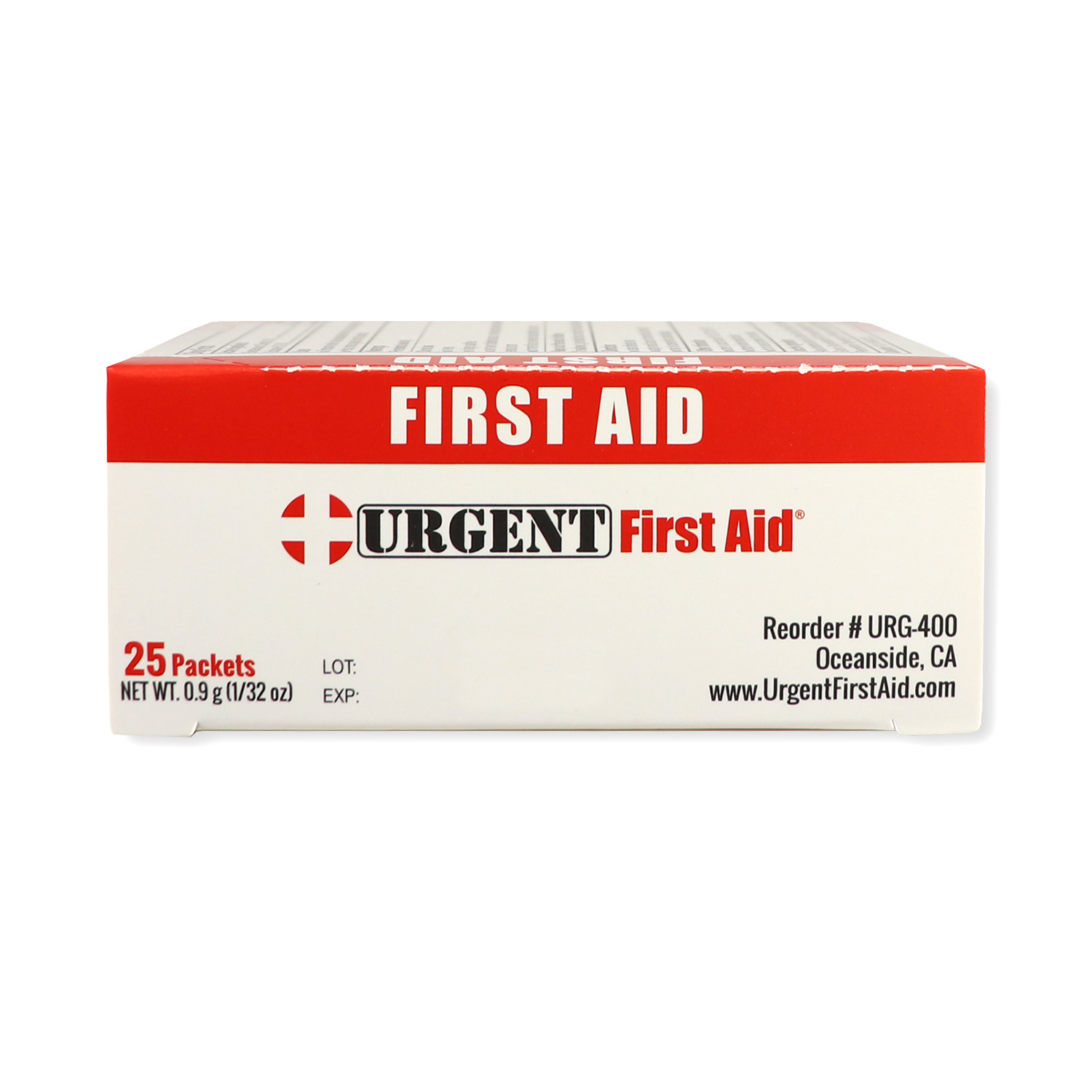 First Aid and Burn Cream .9gram, 25 Packets Per Box - Image 7