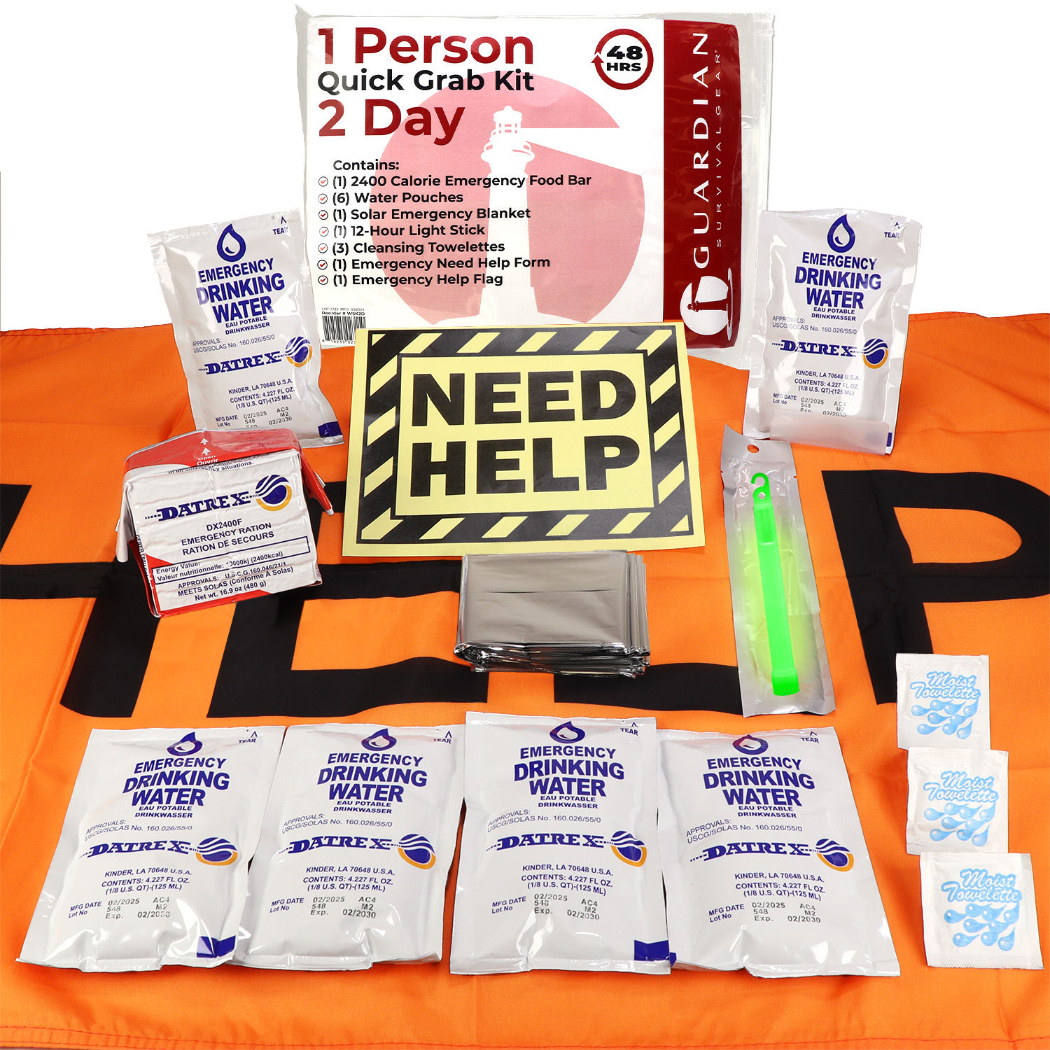 2 Day Quick Grab Kit in Resealable Bag - Image 3